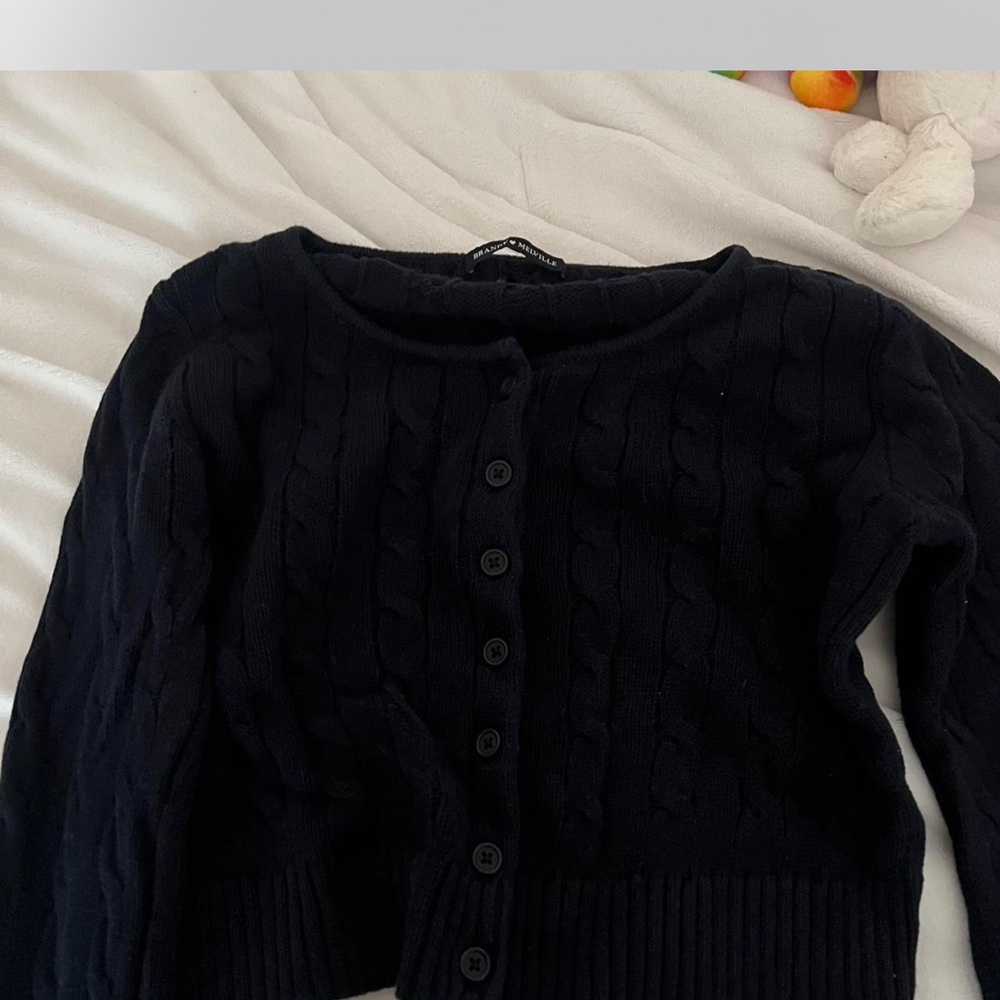 Brandy Melville Black Crewneck Sweater